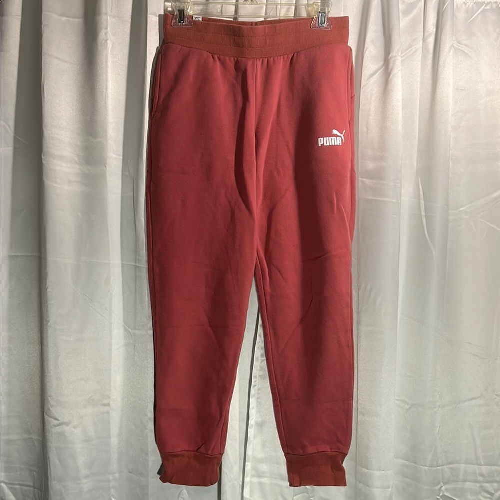 Puma Burgundy Joggers